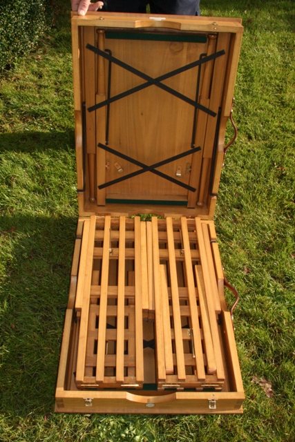 opvouwbaar picknick tafel voor in oldtimer en rijtuig