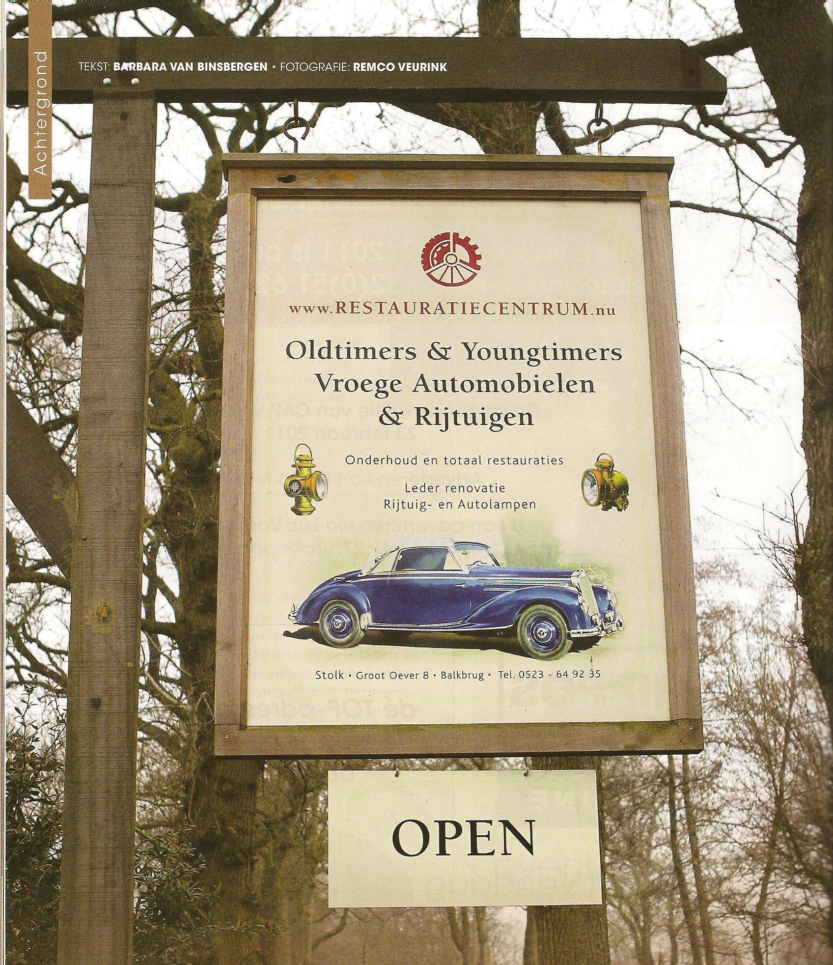 Restauratiecentrum Stolk Balkbrug