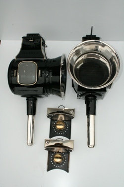 Hamshaw Leicester carriage lamps rijtuig lampen