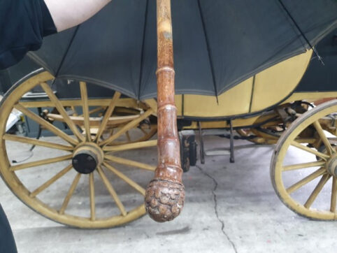 Rare Coach, Carriage Umbrella made by Fox nr 501 - Afbeelding 4